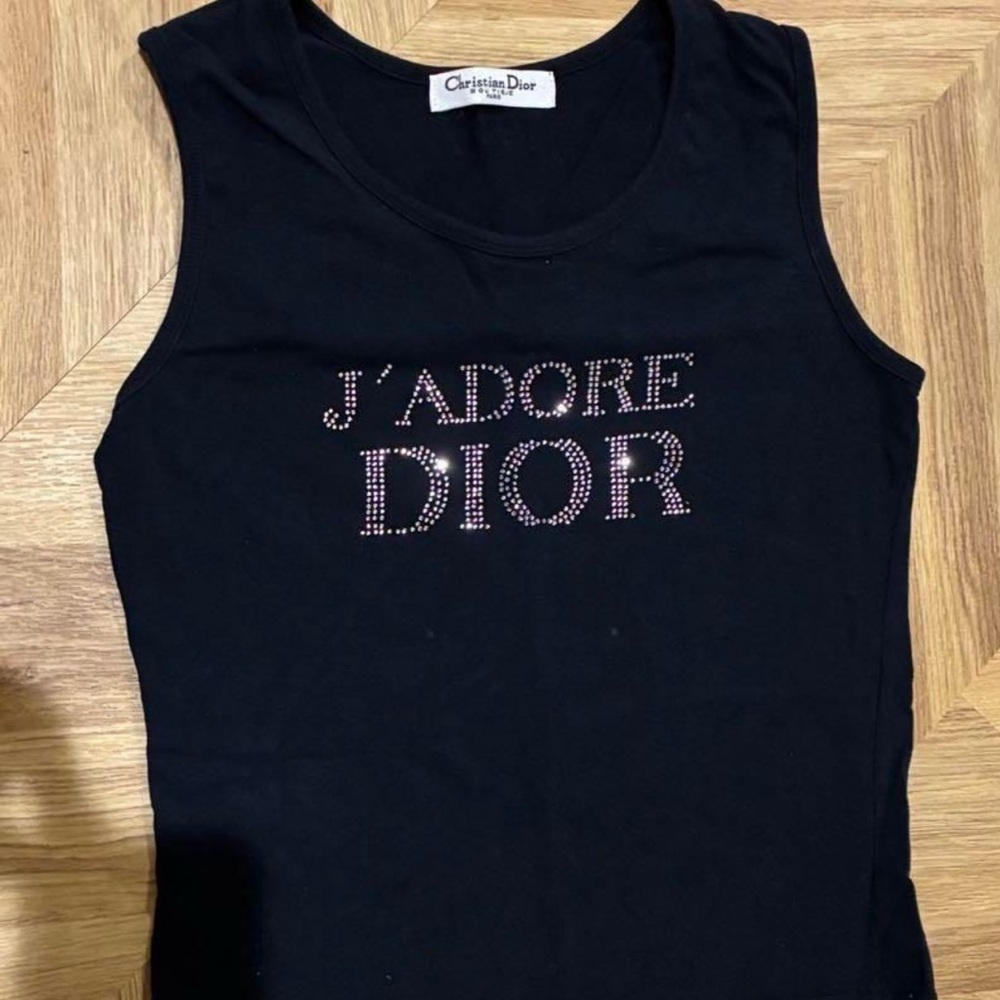 Dior Black Boutique Top